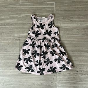 Pink + black 🎀 dress